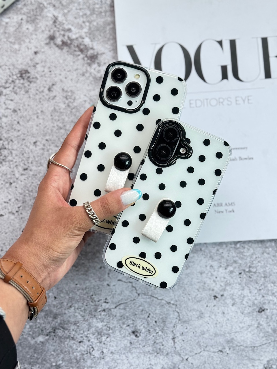 قاب Black & White DOT (کدC1971) - تصویر 5