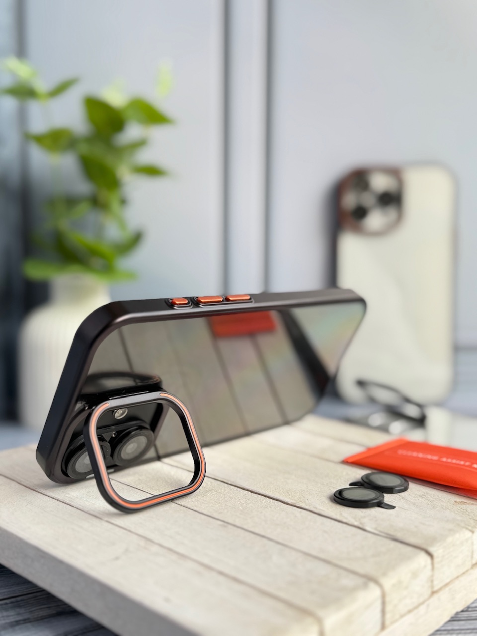 قاب orange lens استند شو با محافظ لنز (کدC1994) - تصویر 7