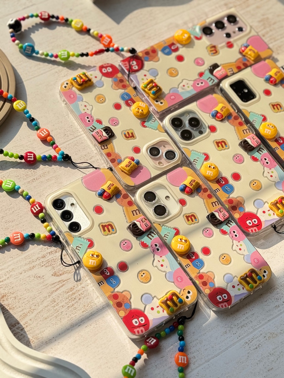 قاب M&M Land با آویز آیفون سامسونگ شیائومی (کدC1917) - تصویر 3