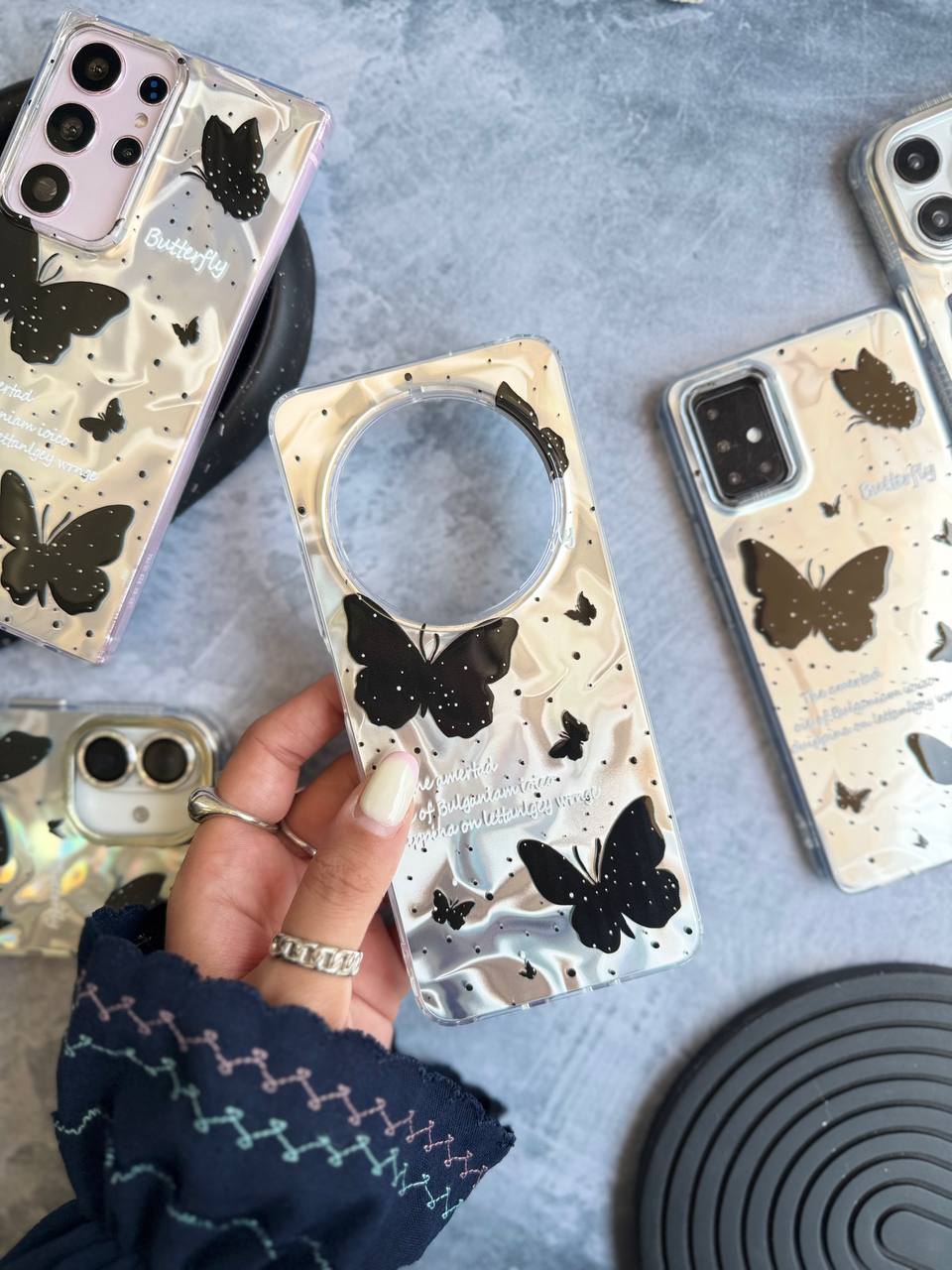 قاب پروانه با اصالت اندرویدی (کدC2018) - تصویر 2