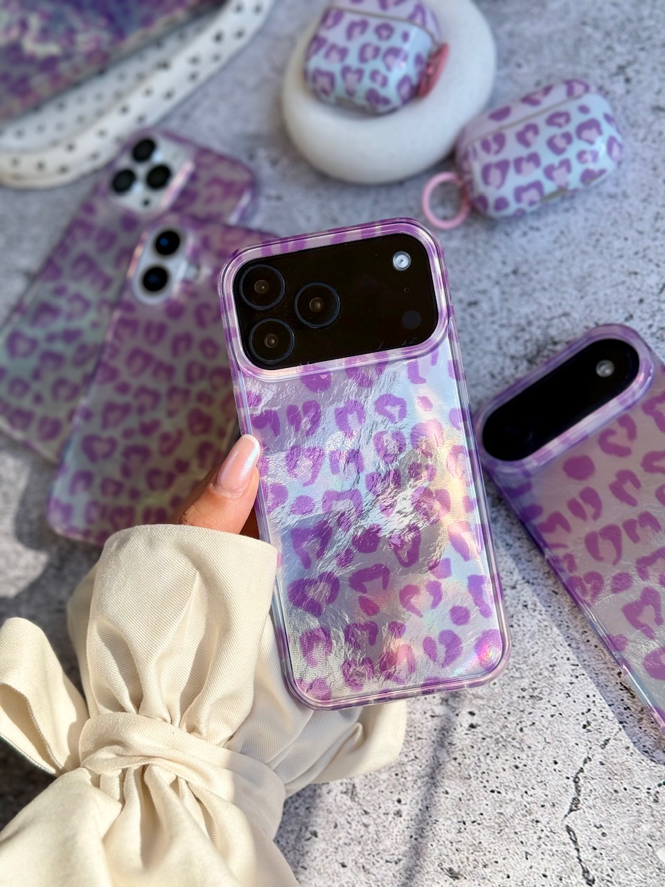 قاب پلنگی Violet (کدC2154) - تصویر 7