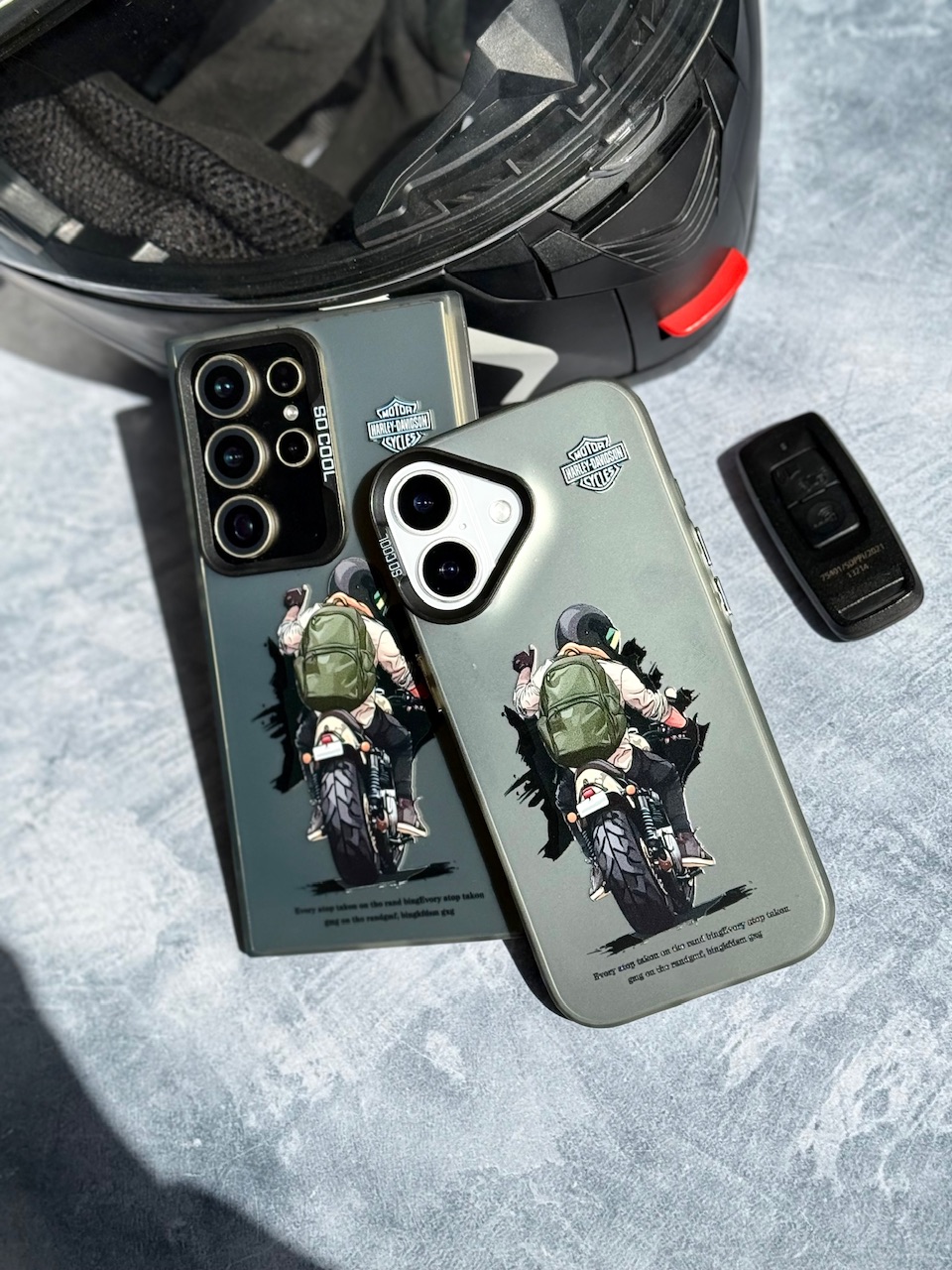 قاب Motor Rider (کدC2119) - تصویر 2