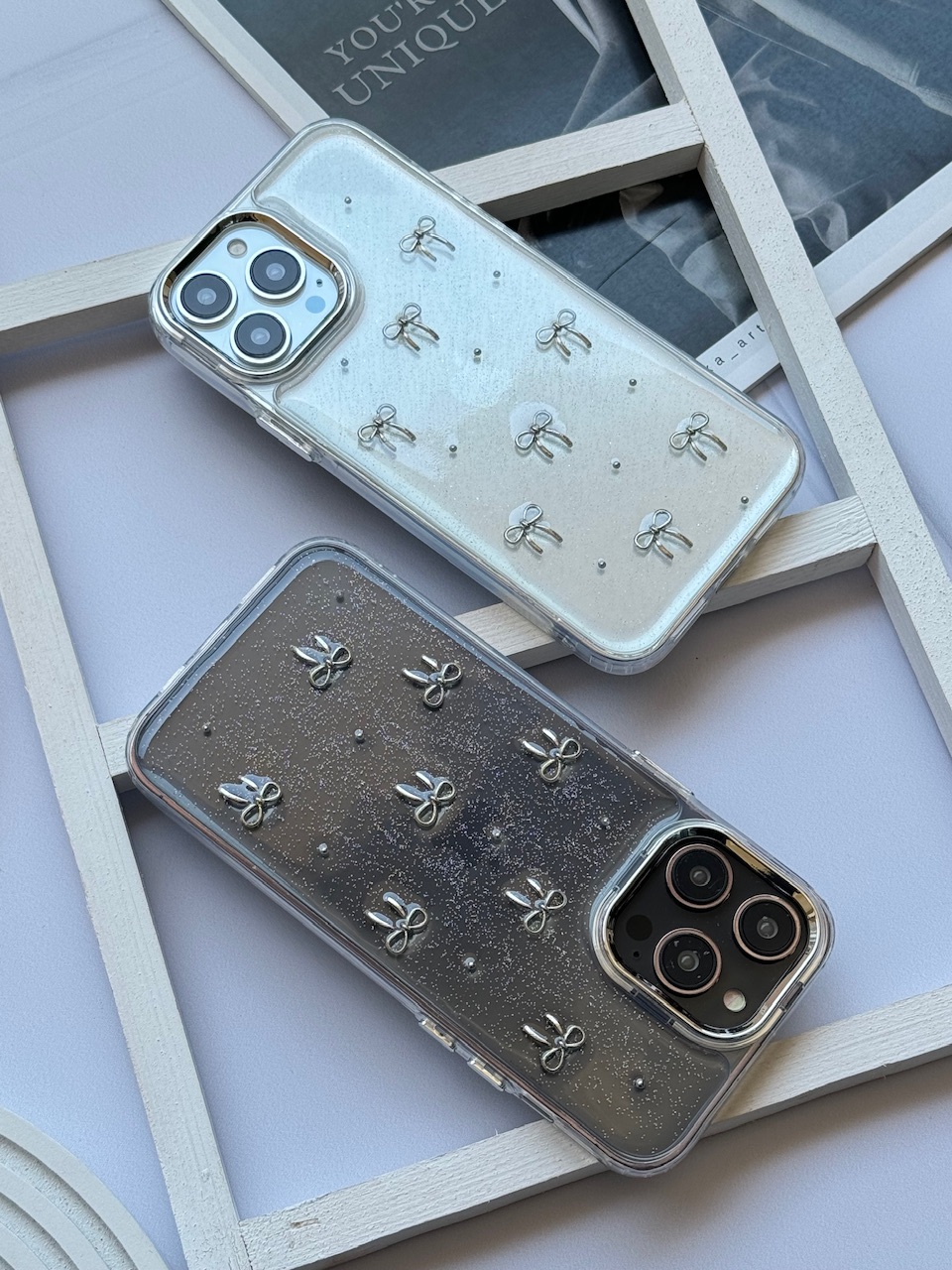 قاب پاپیون شاین اکلیلی (کدC1759) - تصویر 3