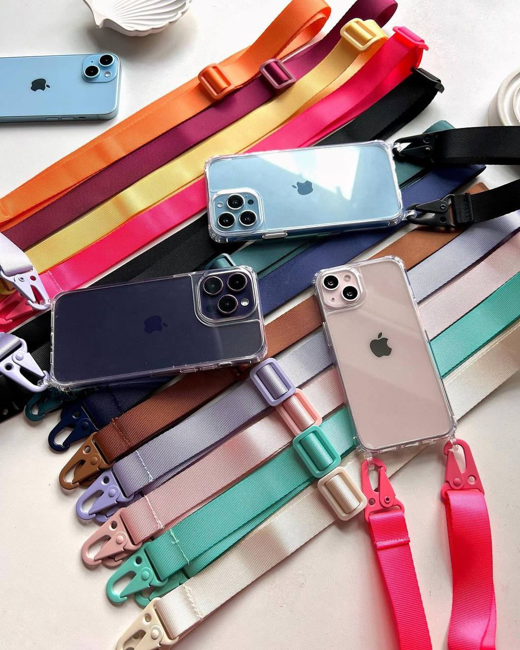 قاب دو قلاب پشت طلقی بدون بند (کدC1860) - تصویر 4