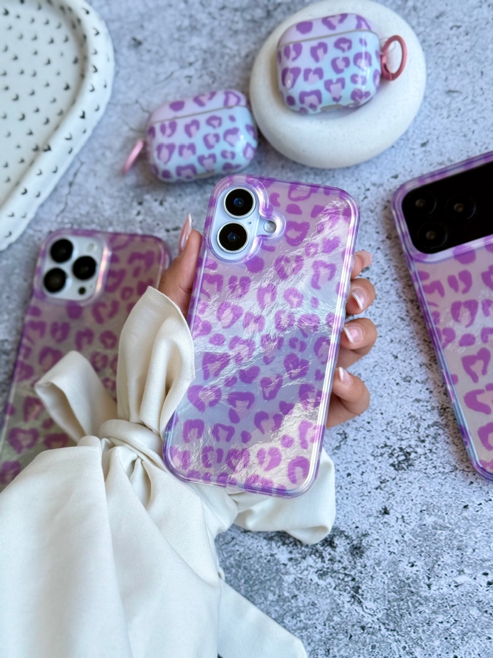 قاب پلنگی Violet (کدC2154) - تصویر 5