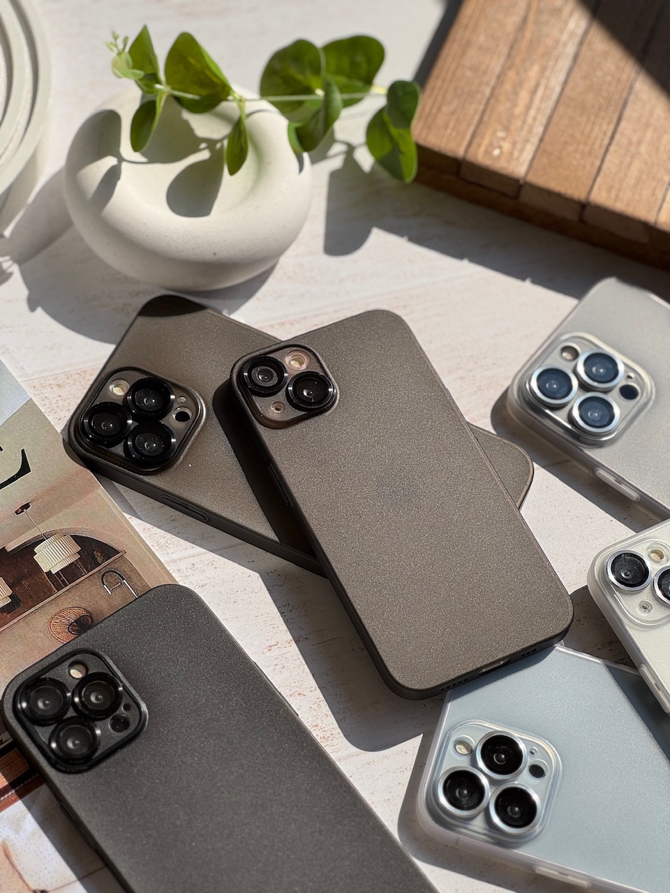 قاب Ultra-Thin Matte Case با محافظ لنز (کدC1872) - تصویر 5