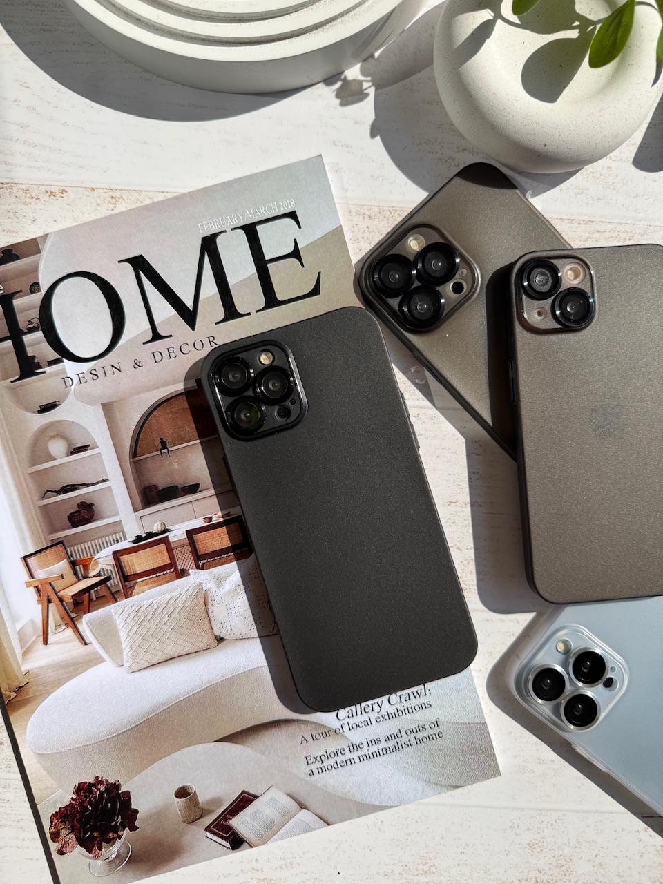 قاب Ultra-Thin Matte Case با محافظ لنز (کدC1872) - تصویر 3