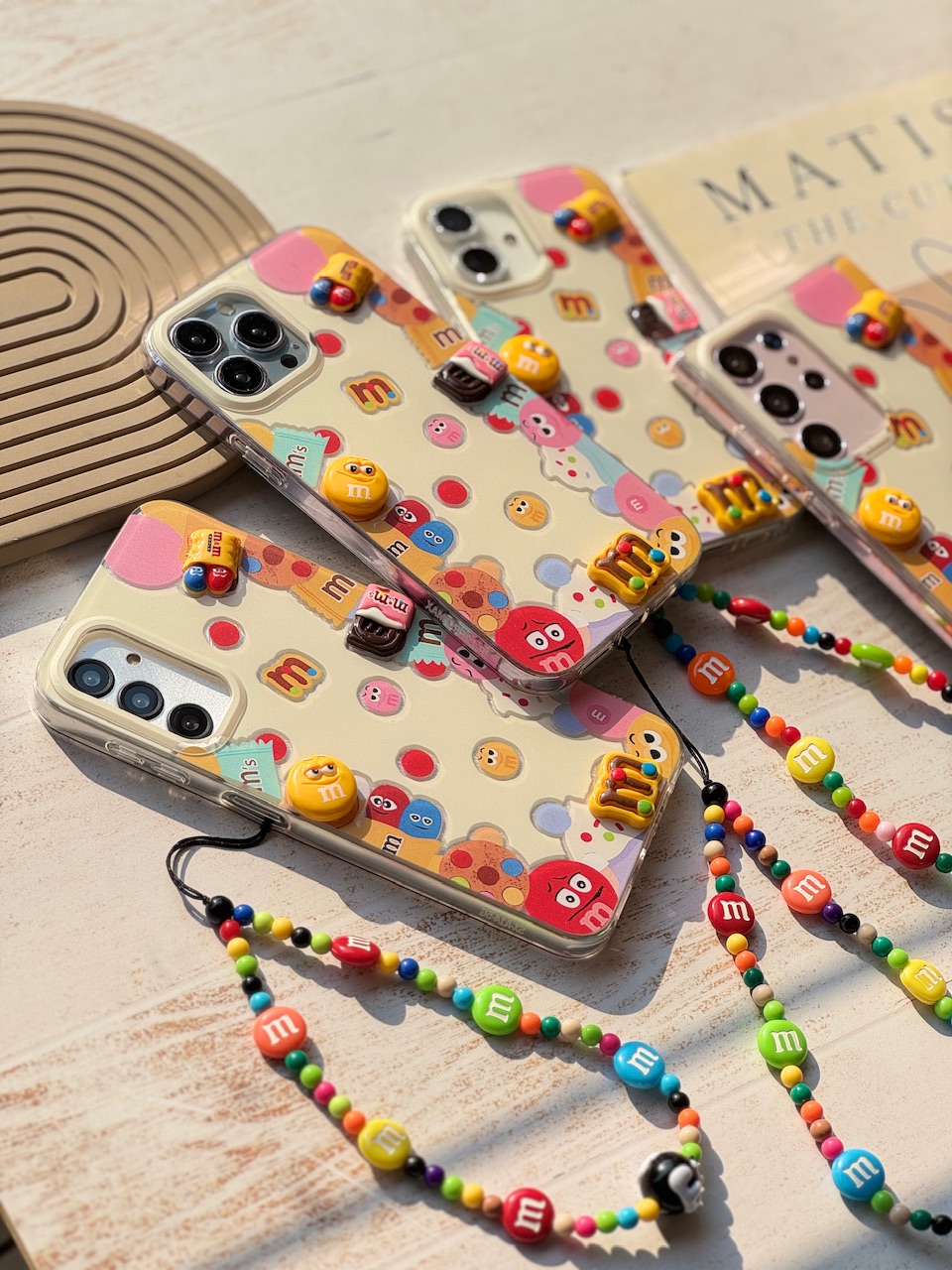 قاب M&M Land با آویز آیفون سامسونگ شیائومی (کدC1917) - تصویر 2