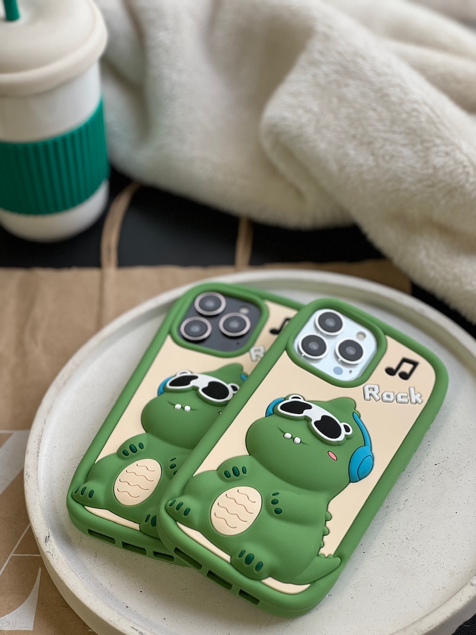 قاب دایناسور سیلیکونی آیفون و اندروید (کدC1612) - تصویر 3