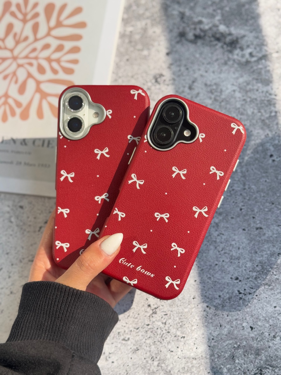 قاب Red Papillon پاپیون قرمز آیفون (کدC1937) - تصویر 2