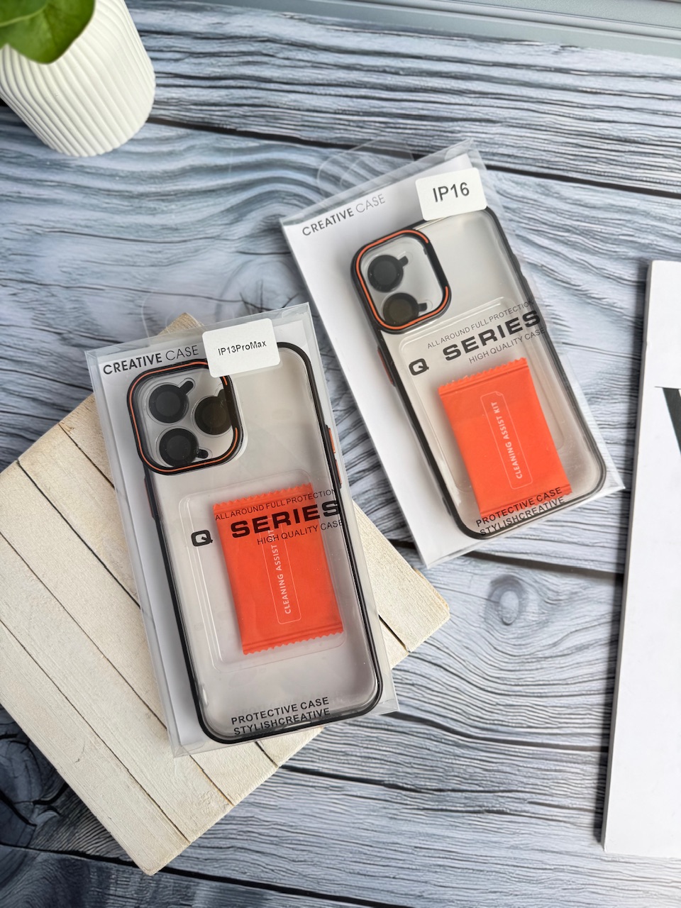 قاب orange lens استند شو با محافظ لنز (کدC1994) - تصویر 3