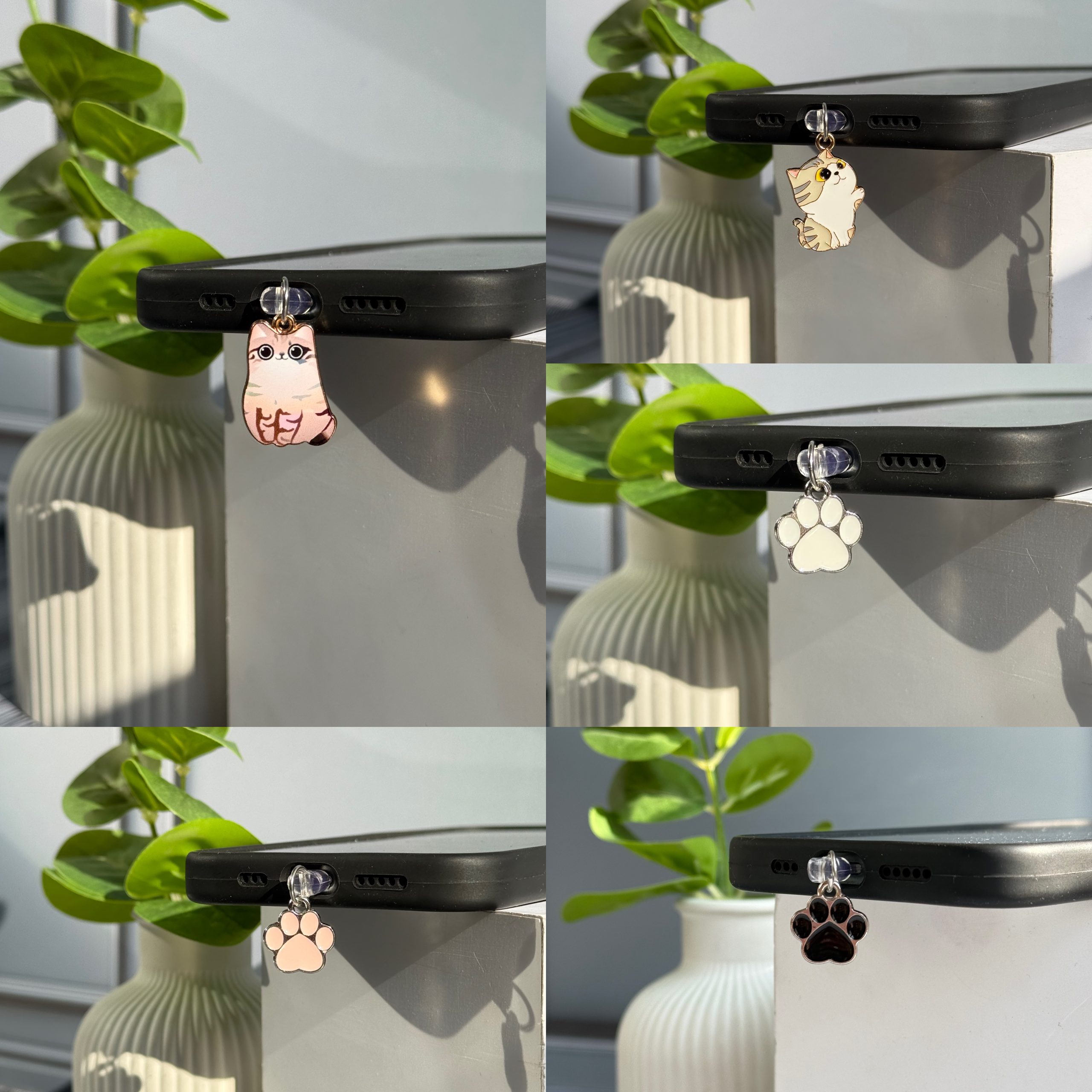 پلاگ فانتزی سوکت شارژ طرح سگ و گربه (کدa0305) - تصویر 5