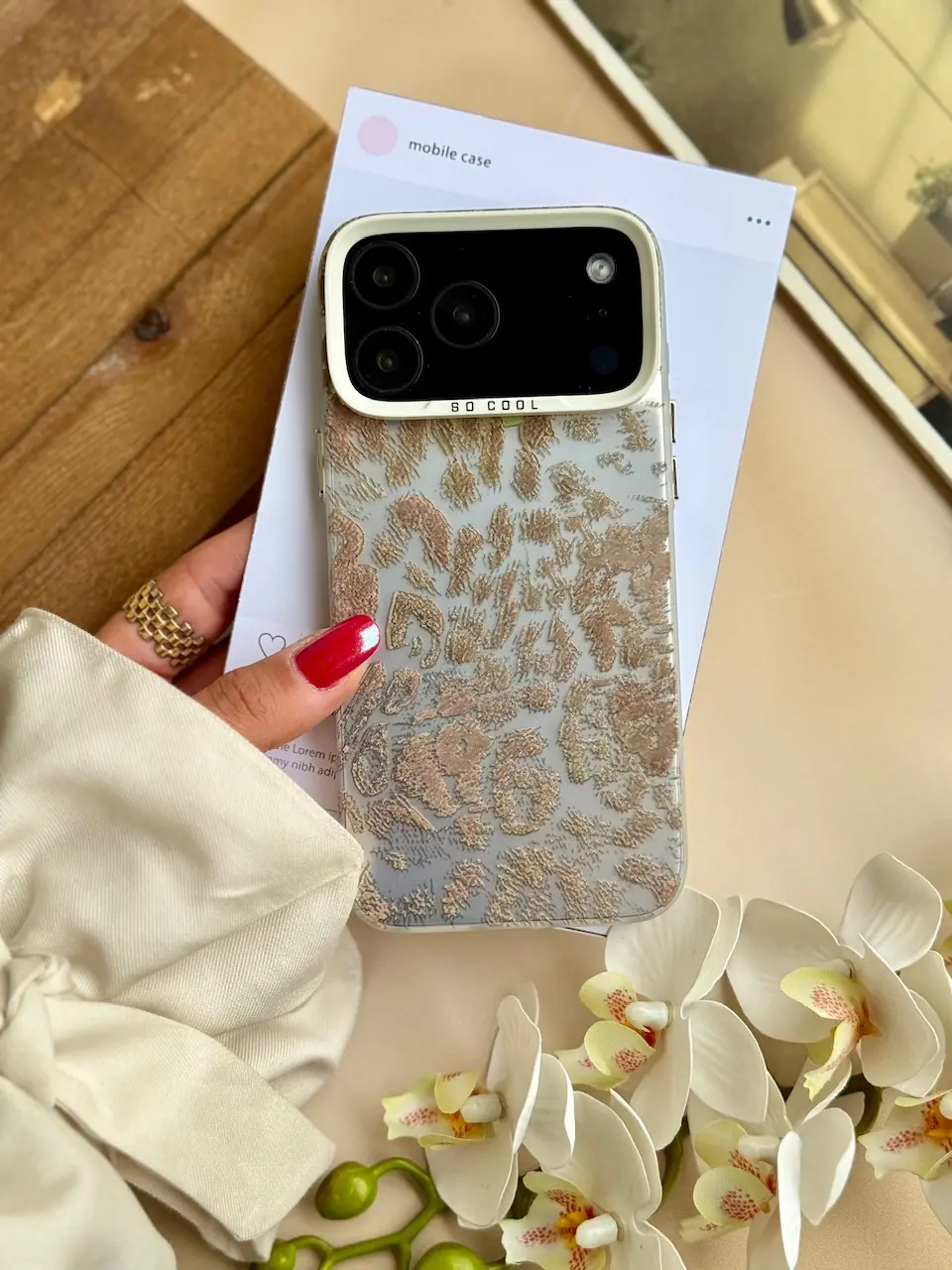 قاب پلنگی SoCool (کدC2171) - تصویر 5