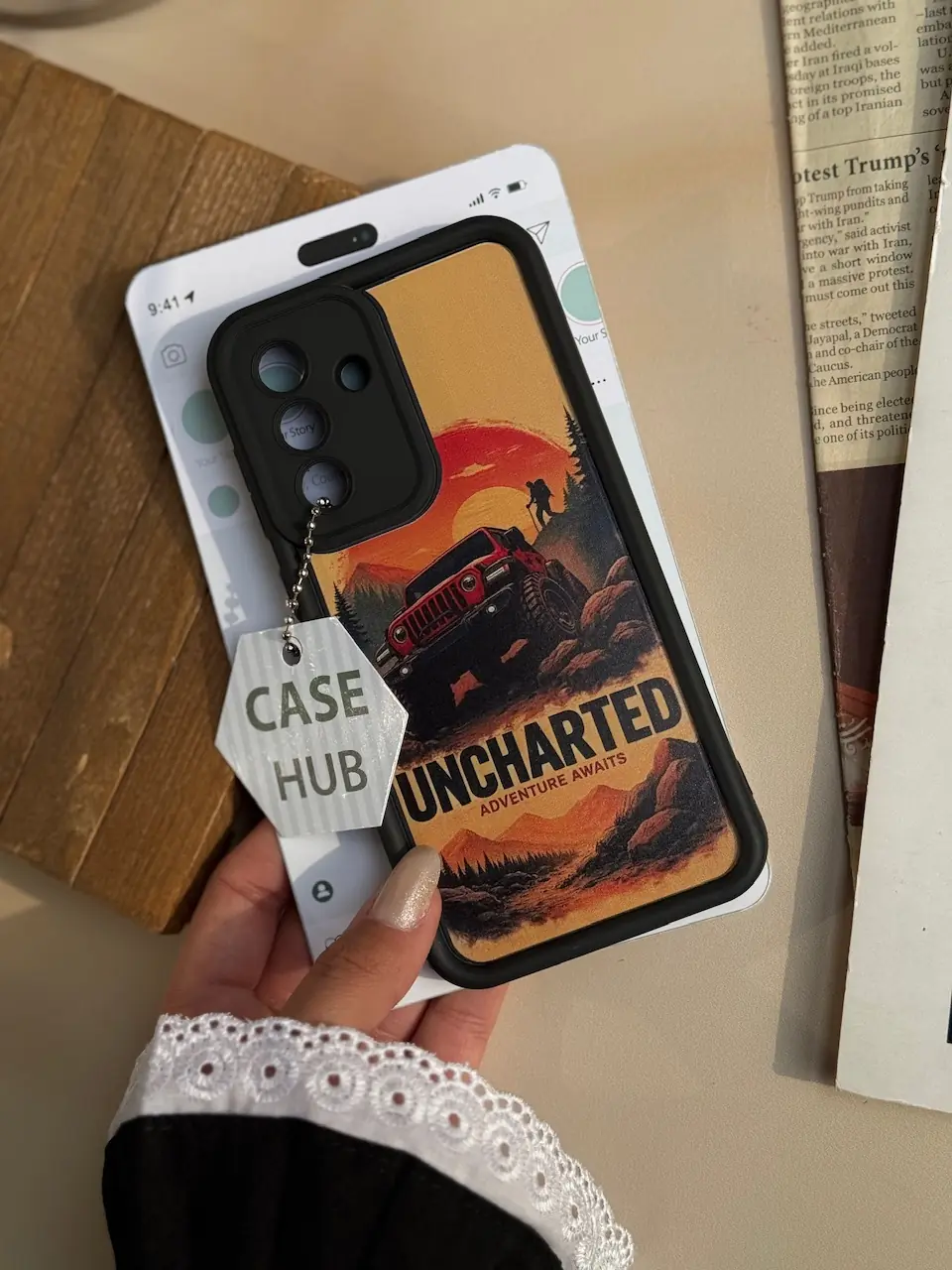قاب Uncharted سامسونگ و شیائومی (کدC2177) - تصویر 3