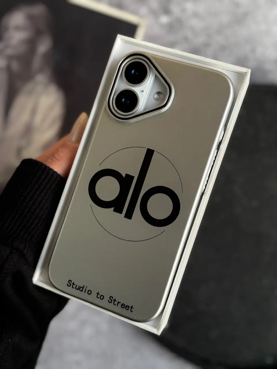 قاب Silver alo آیفون و سامسونگ (کدC2183)