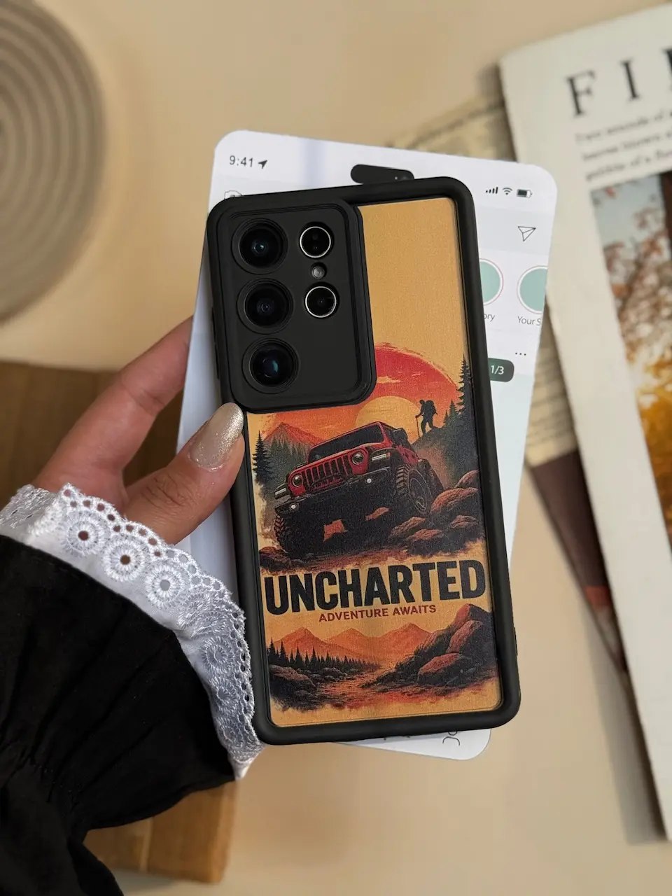 قاب Uncharted سامسونگ و شیائومی (کدC2177) - تصویر 4