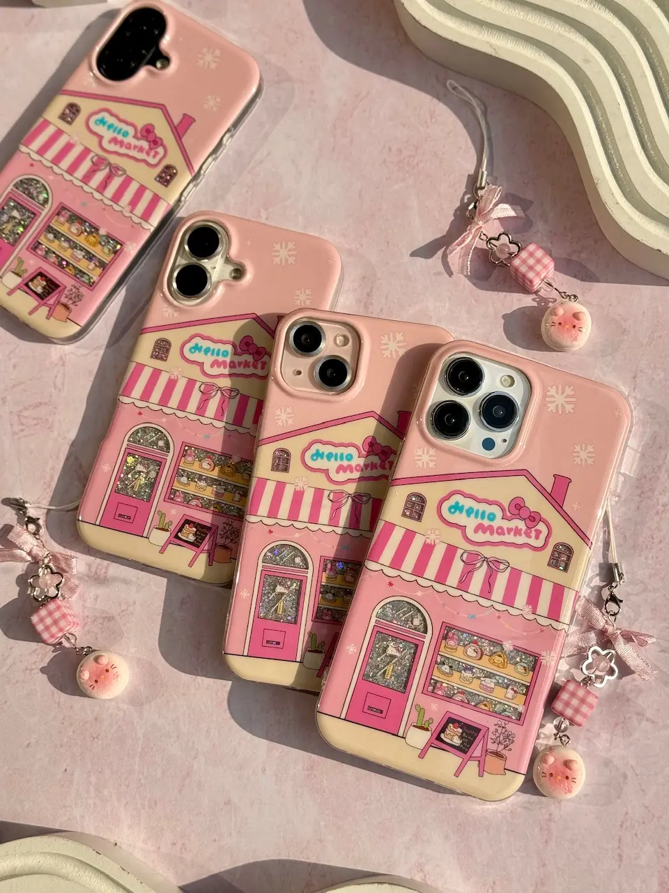 قاب موبایل hello market