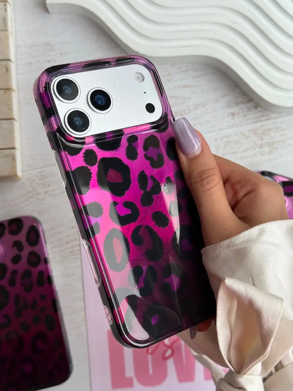 قاب Foxy Violet آیفون (کدC2227) - تصویر 2